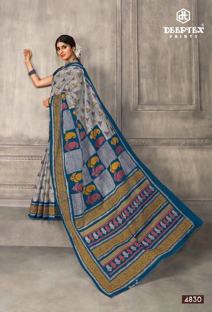 Mother India Vol 48 By Deeptex Daily Wear Sarees Catalog
